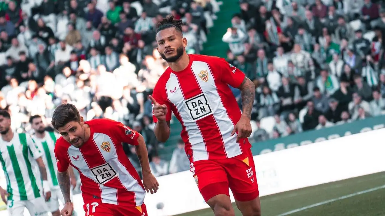 Luis Su&aacute;rez se perder&aacute; el duelo frente al Huesca. Foto: U.D. Almer&iacute;a.