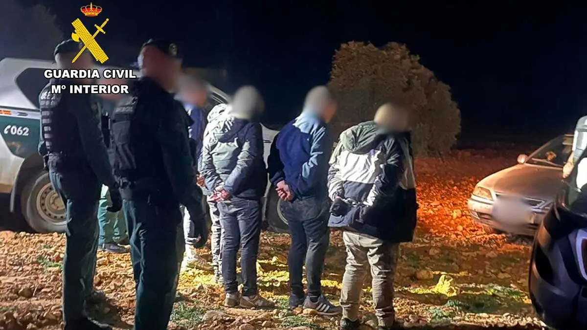 El intento de robo de cable en un pueblo de Zaragoza se orquest&oacute; desde Madrid y con un coche robado de por medio