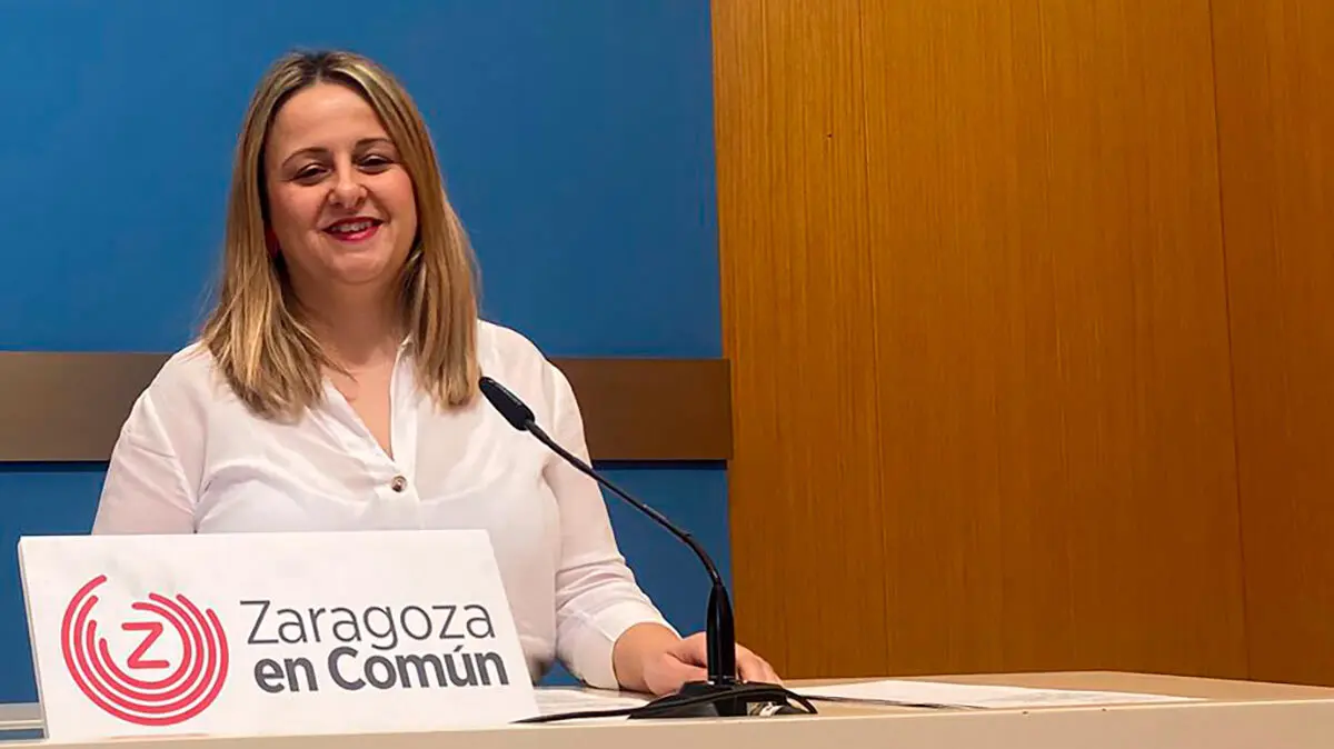 Elena Tom&aacute;s, portavoz de Zec,  ha criticado tanto a Vox como al gobierno de Natalia Chueca en relaci&oacute;n a los presupuestos municipales. Foto de Archivo