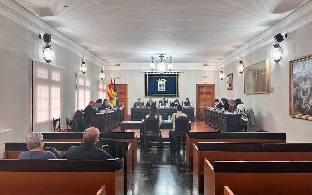 Pleno de Presupuestos en Tarazona. Foto: Ayto Tarazona