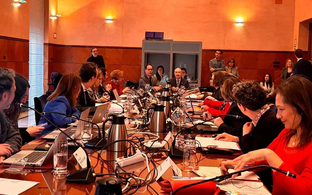 Reuni&oacute;n entre partes esta semana en Zaragoza. Foto: Delegaci&oacute;n del Gobierno