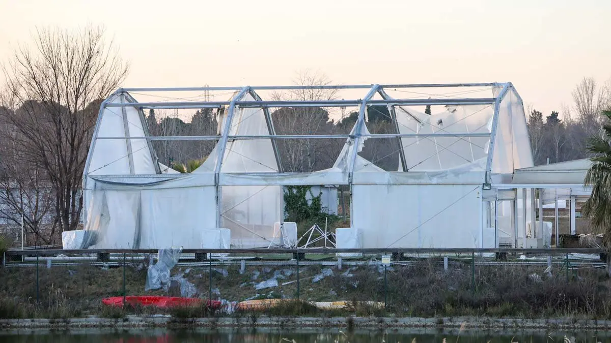 Estado en el que se encuentra una de las instalaciones m&aacute;s importantes del Parque del Agua