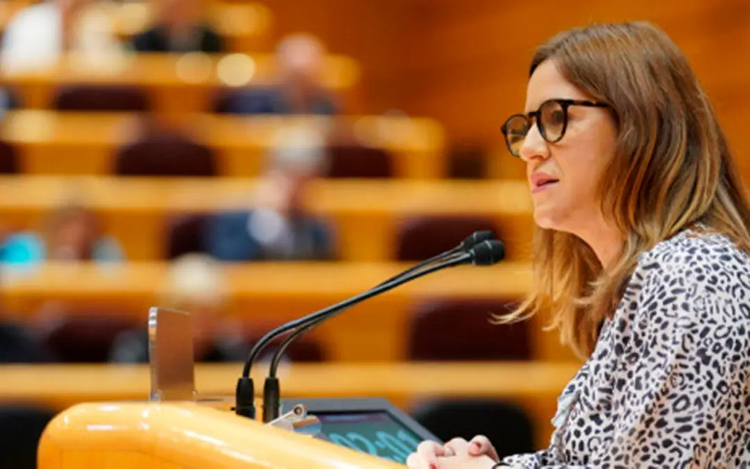 Roc&iacute;o Divar en el Senado. Foto: PP Arag&oacute;n