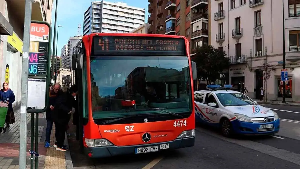 Autob&uacute;s urbano de Zaragoza
