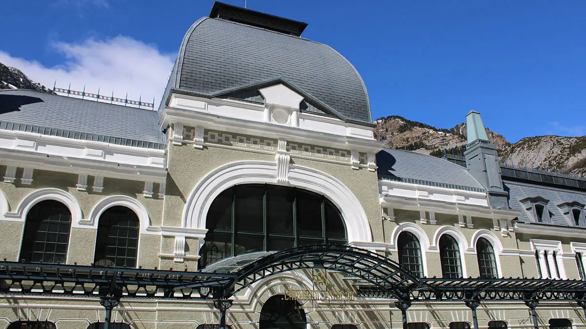 Estaci&oacute;n internacional de Canfranc. Foto: Archivo