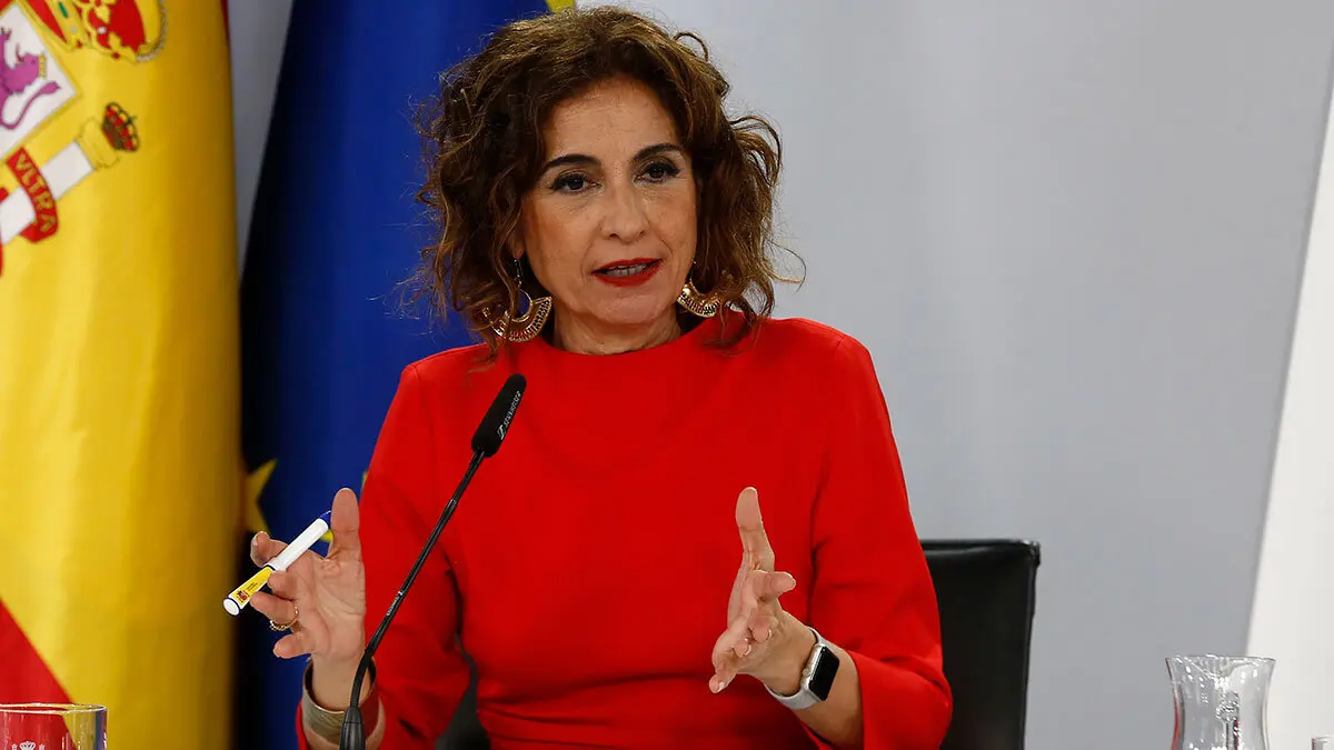 La ministra Mar&iacute;a Jes&uacute;s Montero. Foto: Moncloa