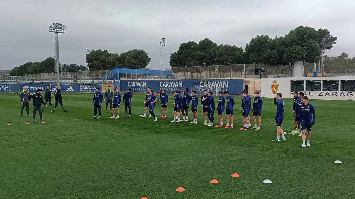 La plantilla del Real Zaragoza tiene una nueva cita ante el Eldense