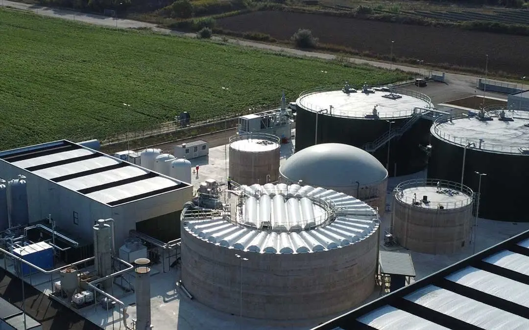 Planta de biometano de BelEnerg&iacute;a.