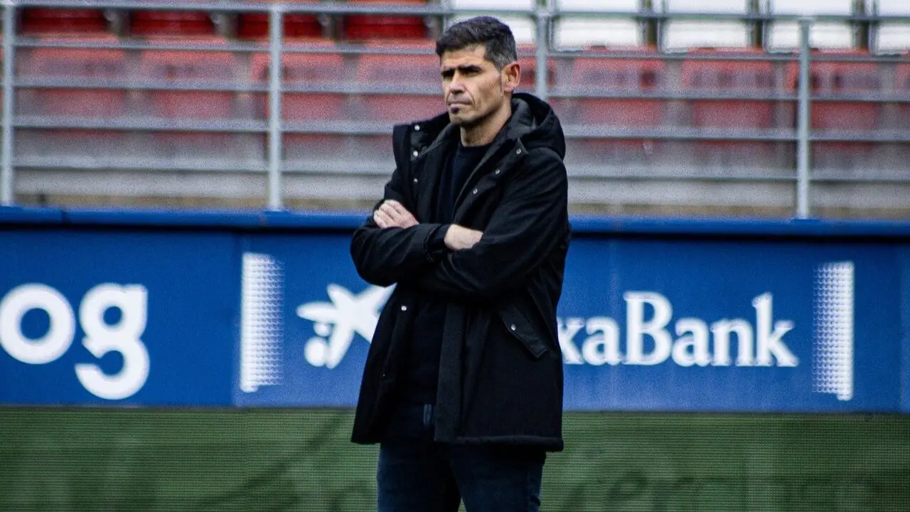 Hidalgo tiene claro que el Huesca tiene que jugar la fase de ascenso. Foto: La Liga.