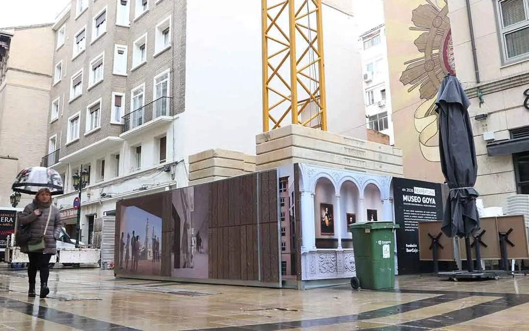El museo Goya est&aacute; en fase de ampliaci&oacute;n. Foto: Pilar &Aacute;lvarez