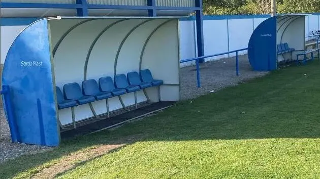 Campo de f&uacute;tbol de San Nicol&aacute;s del Gurrea. Foto: S.D. Gurrea.