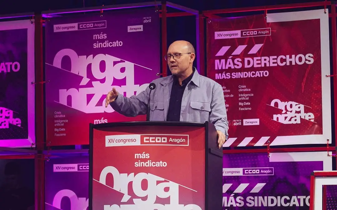Ha contado con el apoyo del 72% de los votos. Foto: CCOO Arag&oacute;n
