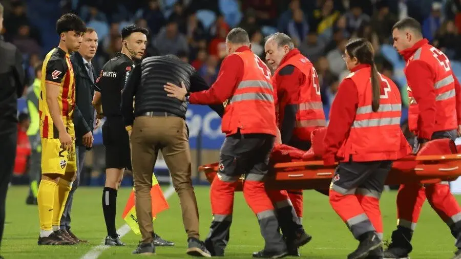 El Huesca solo tiene asegurada la presencia de dos centrocampistas contra el Oviedo. Foto: La Liga.