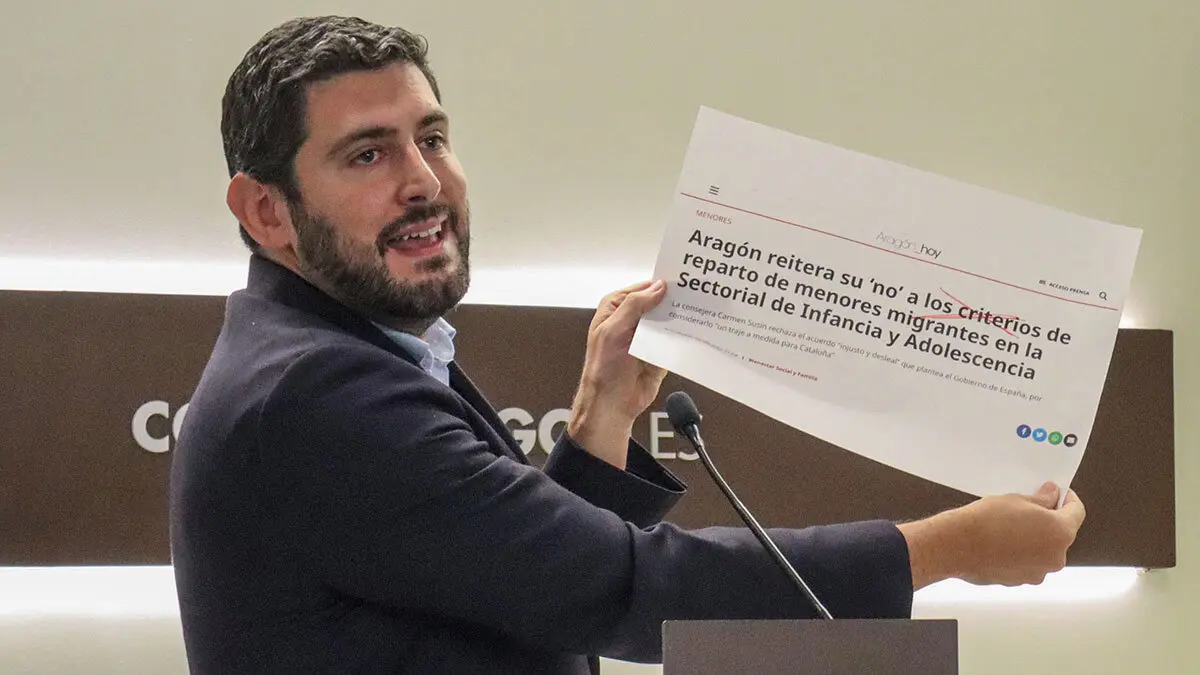 Nolasco en rueda de prensa. Foto: Vox