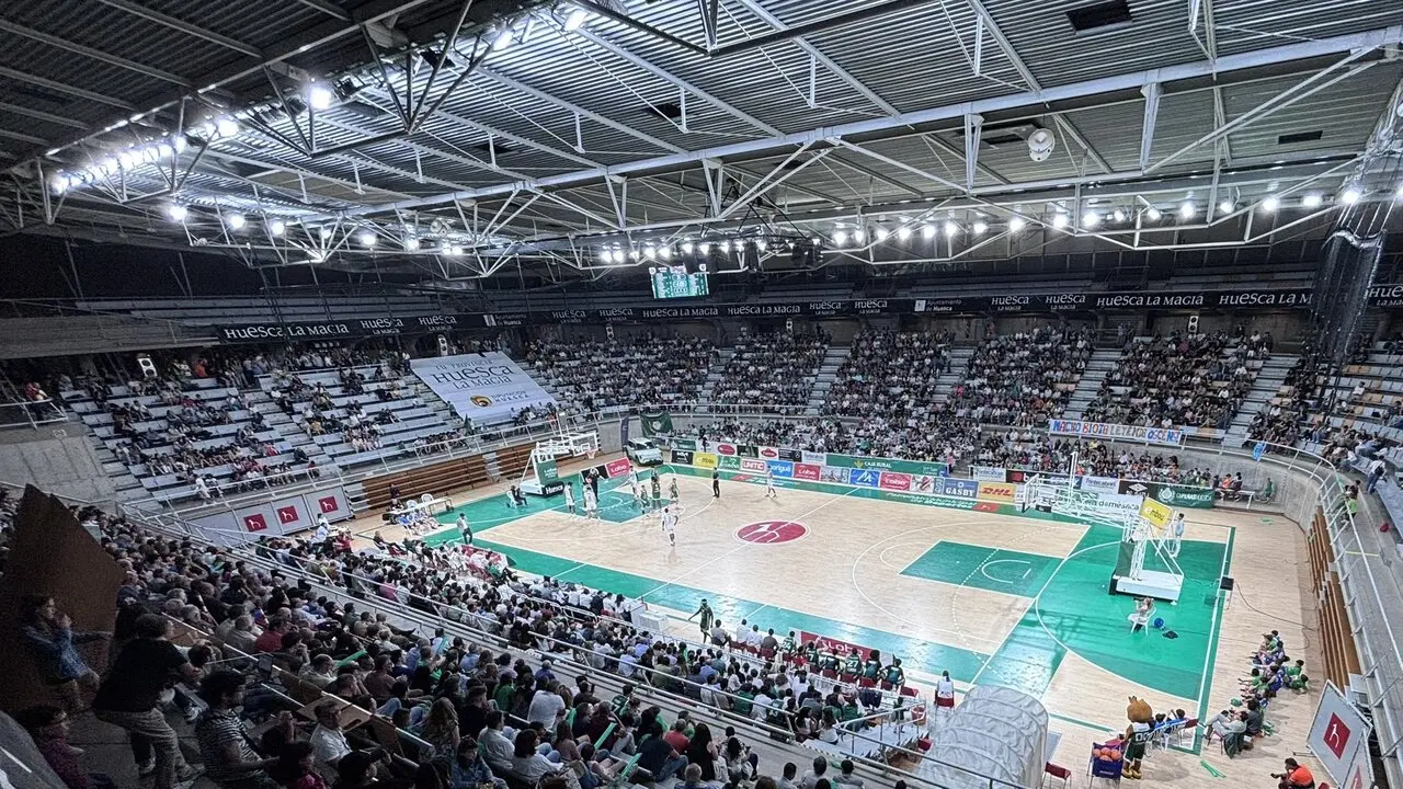El Palacio de Deportes contar&aacute; con una gran pantalla para ver en directo los dos partidos. Foto de archivo.