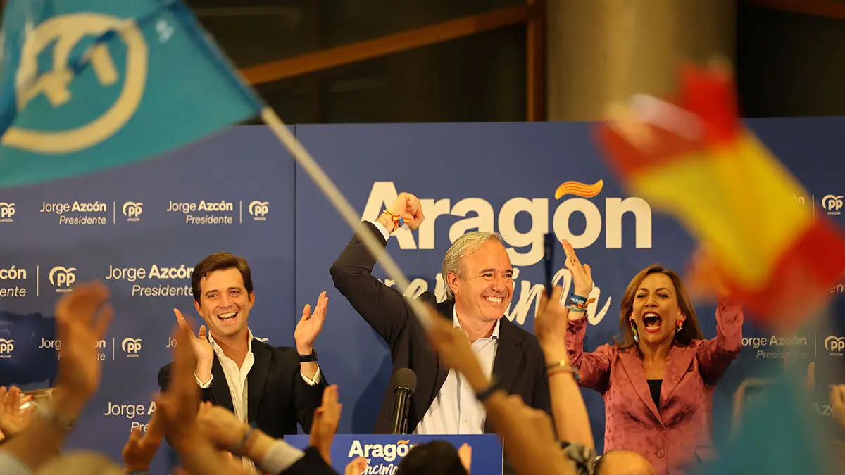El PP celebra la victoria electoral. Foto: PP