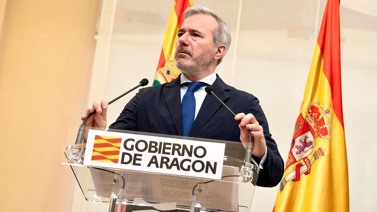 Jorge Azc&oacute;n en rueda de prensa. Foto: Fabi&aacute;n Sim&oacute;n (DGA)