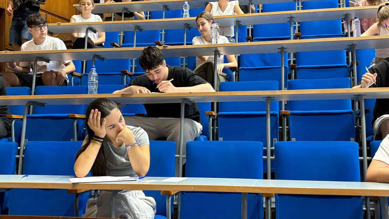 selectividad, pau, evau, alumnos, ex&aacute;menes, examen, estudiantes