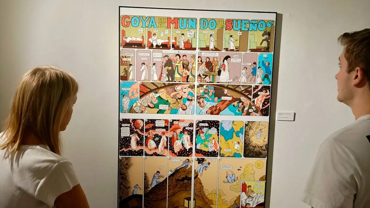 Exposici&oacute;n-de-c&oacute;mic-Universo-Goya.-Fundaci&oacute;n-Ibercaja-(1)