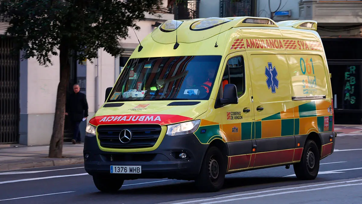 Ambulancia del 061. Foto: Pilar &Aacute;lvarez
