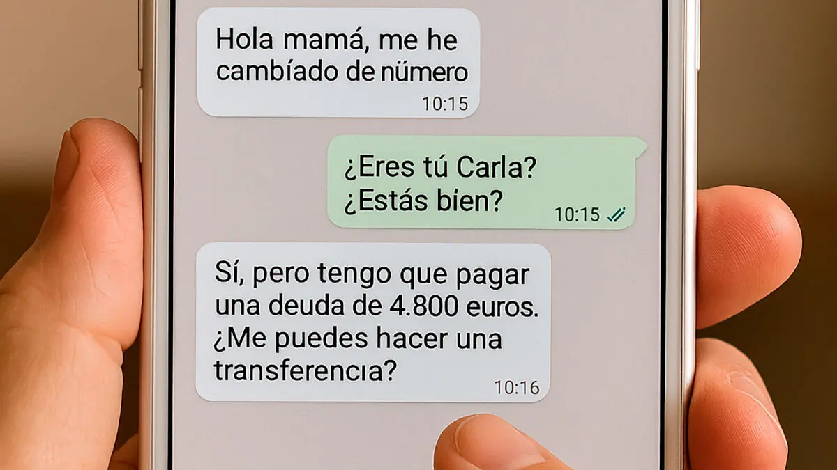 Una denuncia por la estafa del "hijo en apuros" condujo a la Guardia Civil hasta un joven de Zaragoza. Imagen: IA