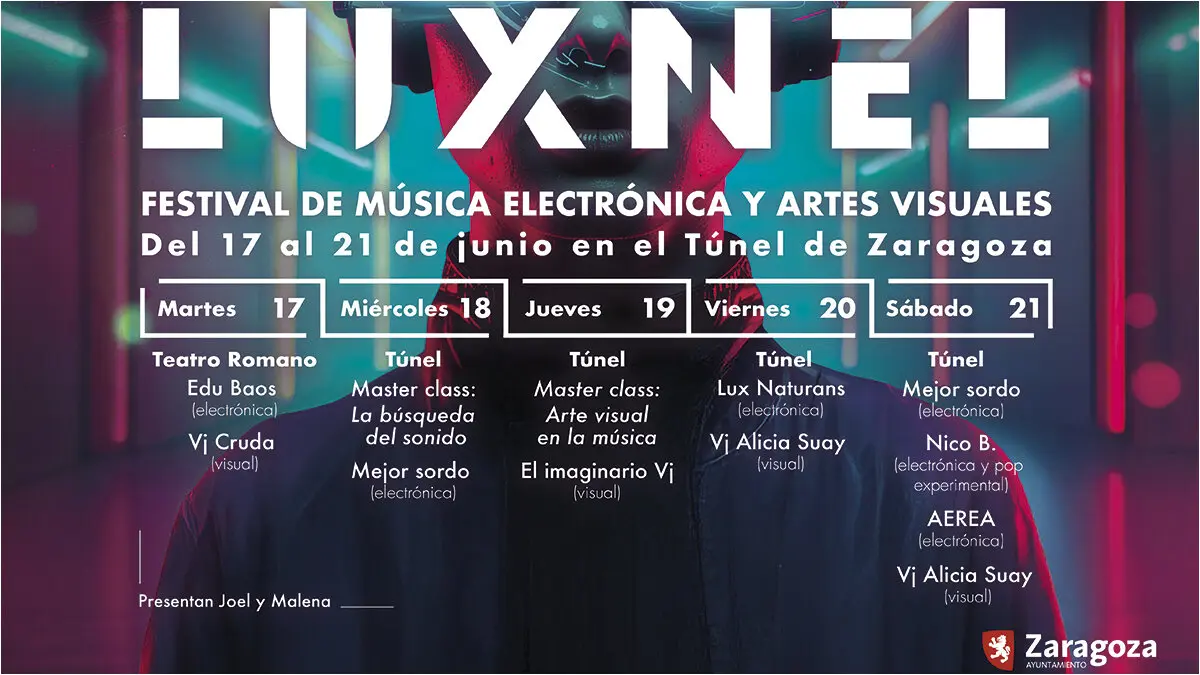 Cartel I edici&oacute;n Festival Luxnel.