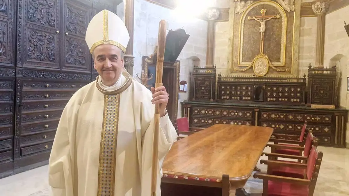 La celebraci&oacute;n ha comenzado en el atrio de la catedral de Huesca