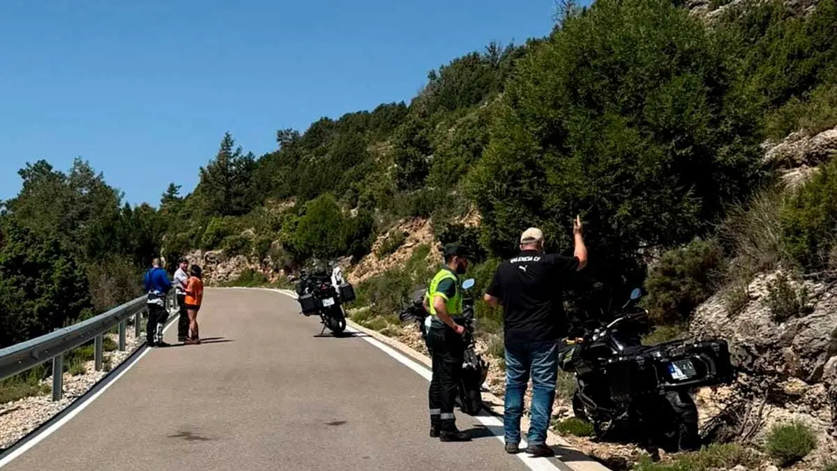 Un accidente en la provincia de Teruel ha dejado un motorista herido grave la ma&ntilde;ana de este lunes.