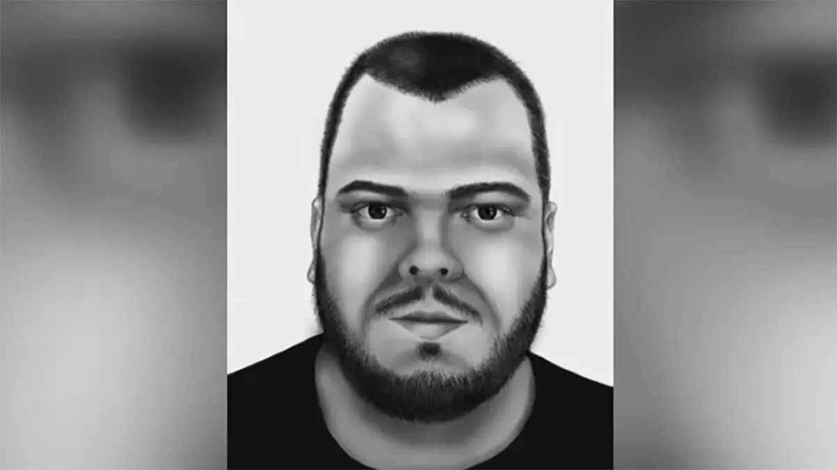 Retrato robot del delincuente, que habr&iacute;a cambiado de aspecto desde la &uacute;ltimas fotos en posesi&oacute;n de la polic&iacute;a. Imagen: eumostwanted.eu
