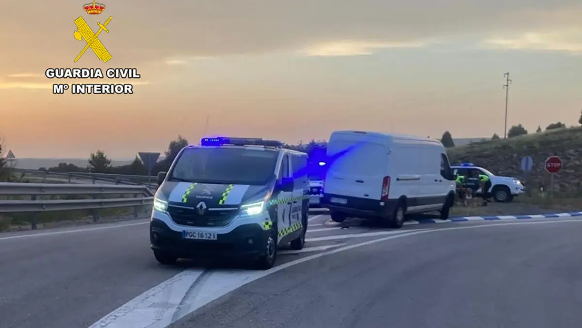 La Guardia Civil de Teruel ha detenido a una conductora tras un siniestro vial ocurrido el pasado 16 de junio en la carretera N-234.