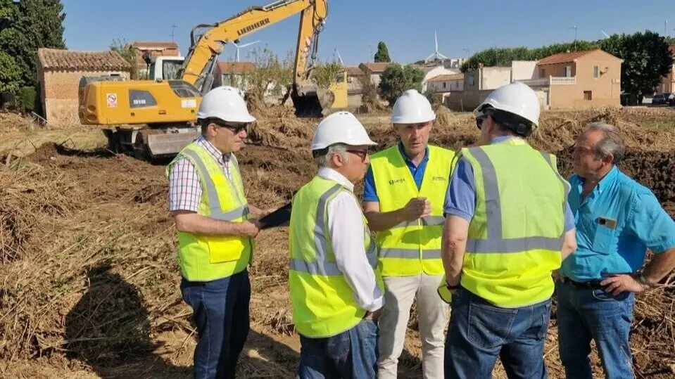 Azuara, Letux y Vinaceite son los primeros municipios donde han comenzado las obras de emergencia impulsadas por el Gobierno de Arag&oacute;n. Foto de archivo