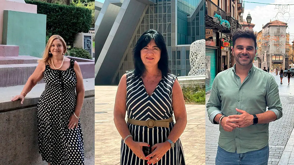 Los tres nuevos presidentes de los Comit&eacute;s Municipales del PAR