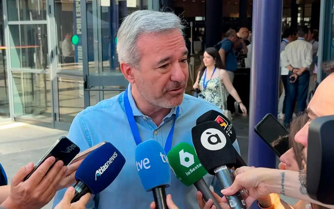 Jorge Azc&oacute;n, este s&aacute;bado, en Madrid. Foto: PP Arag&oacute;n