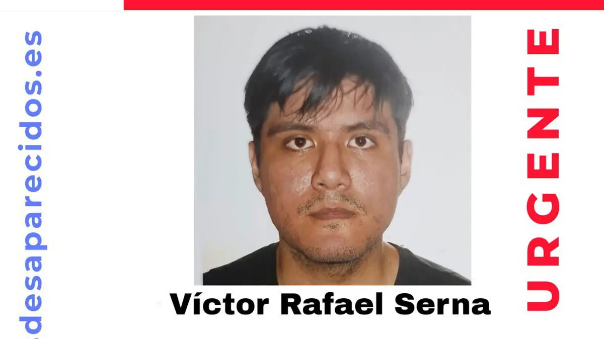 V&iacute;ctor Rafael Serna, el joven desaparecido en Cantabria, podr&iacute;a pasar por Zaragoza en direcci&oacute;n a Catalu&ntilde;a.