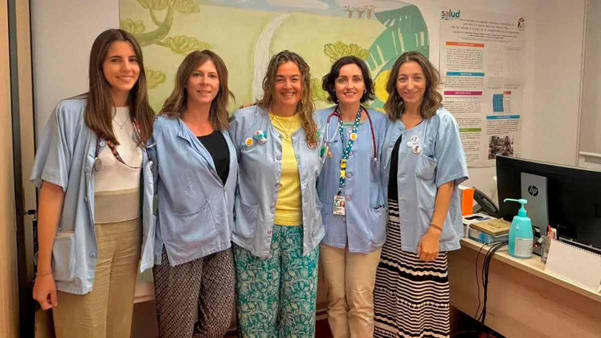 La unidad cuenta con tres pediatras y dos enfermeras. Foto del Gobierno de Arag&oacute;n