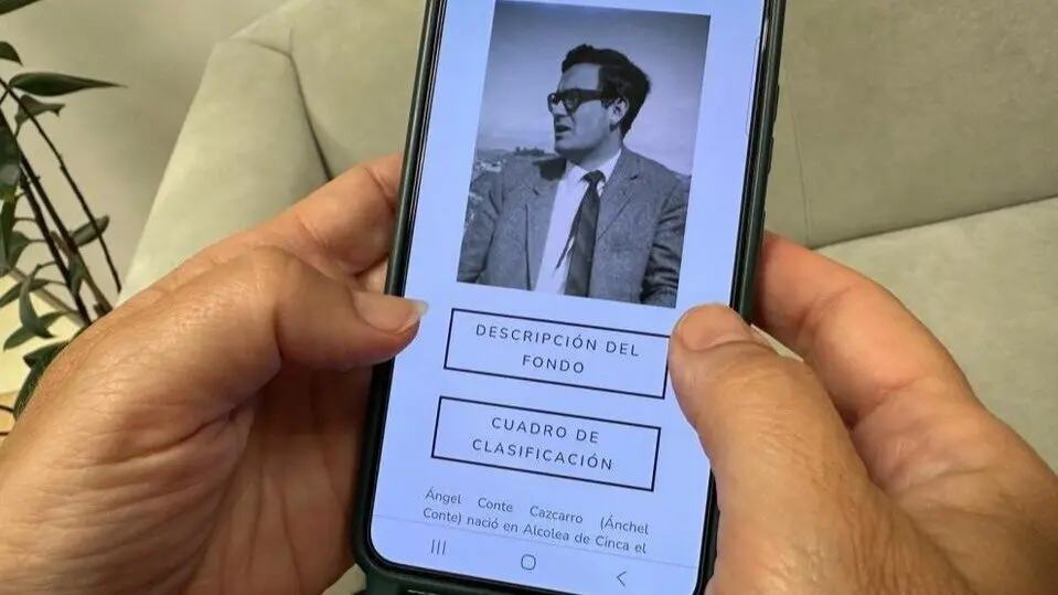 El portal ofrece acceso a sus documentos personales organizados en secciones