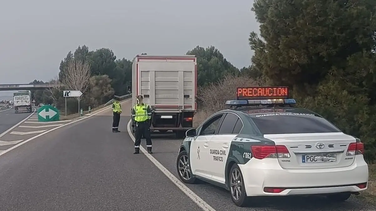 El presunto responsable de un accidente mortal en Huesca del pasado mes de julio est&aacute; siendo investigado por cuatro delitos. Foto Archivo: Guardia Civil.