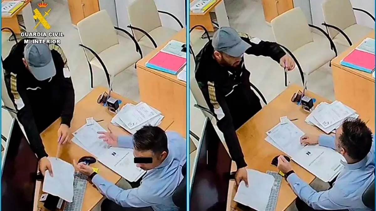 Los ladrones usaban el m&eacute;todo de la siembra para hacerse con m&oacute;viles de alta gama en hasta 60 veces. Fuente: Guardia Civil de Palencia.