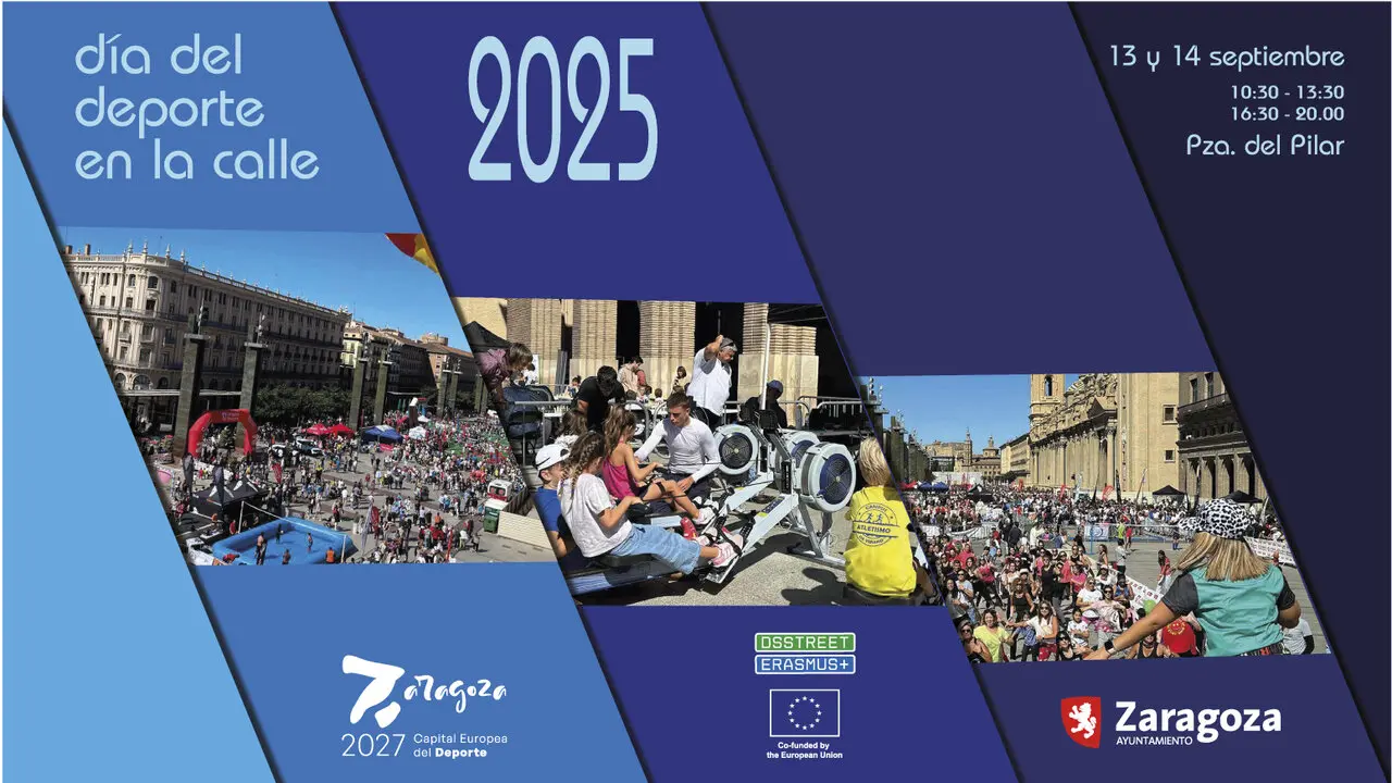 Cartel. D&iacute;a del Deporte en la Calle 2025