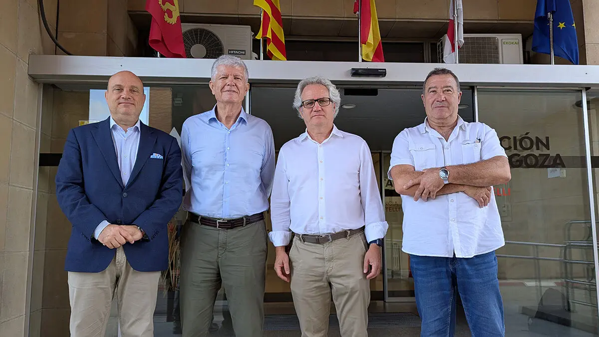 De izquierda a derecha, Gonz&aacute;lez Barriga, Mat&iacute;as Alonso, P&eacute;rez-Nievas y Arturo Villalba. Foto: M.G.