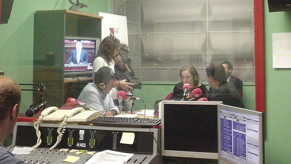 Primer d&iacute;a de emisiones de Arag&oacute;n Radio