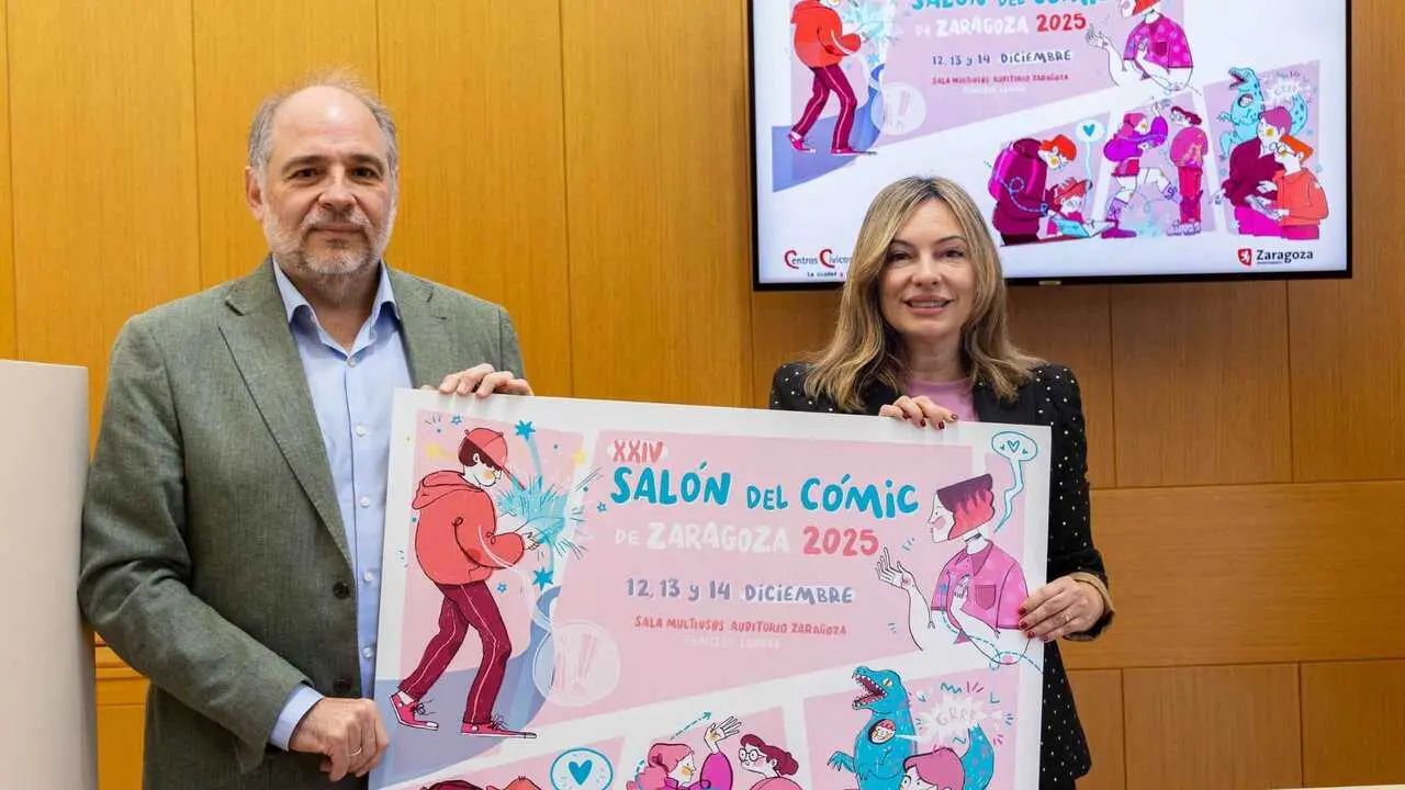 El consejero de Participaci&oacute;n Ciudadana y R&eacute;gimen Interior, Alfonso Mendoza, presenta el Sal&oacute;n del C&oacute;mic