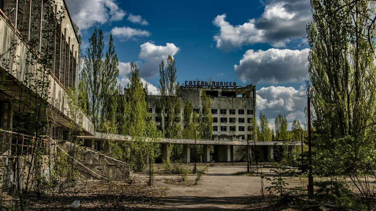 Ciudad abandonada de Pripyat, Ucrania. Foto: Pexels