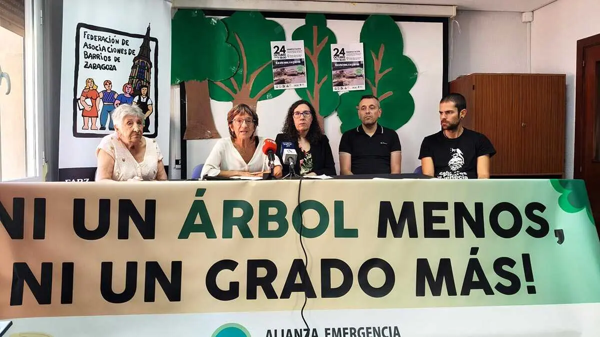 manifestaci&oacute;n-zaragoza-cambio-clim&aacute;tico-arboles