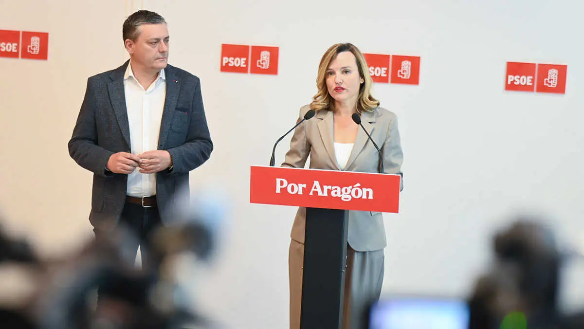 Alegr&iacute;a y Fernando Sab&eacute;s. Foto: PSOE