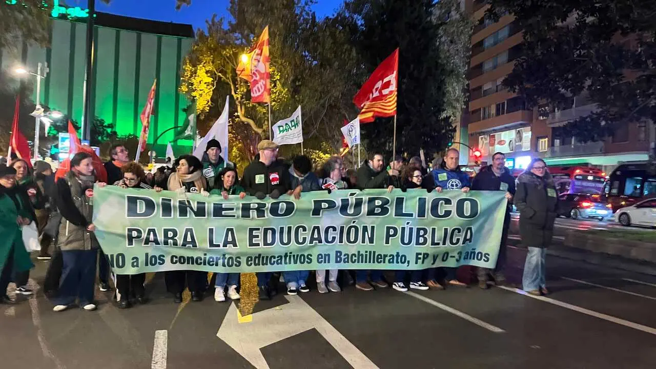 Imagen de la manifestaci&oacute;n realizada el pasado 26 de noviembre en Zaragoza. Fo6to: CM