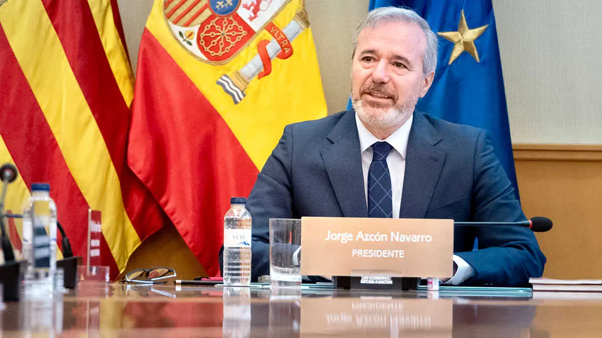 Jorge Azc&oacute;n este lunes en el Consejo de Gobierno. Foto: Fabi&aacute;n Sim&oacute;n