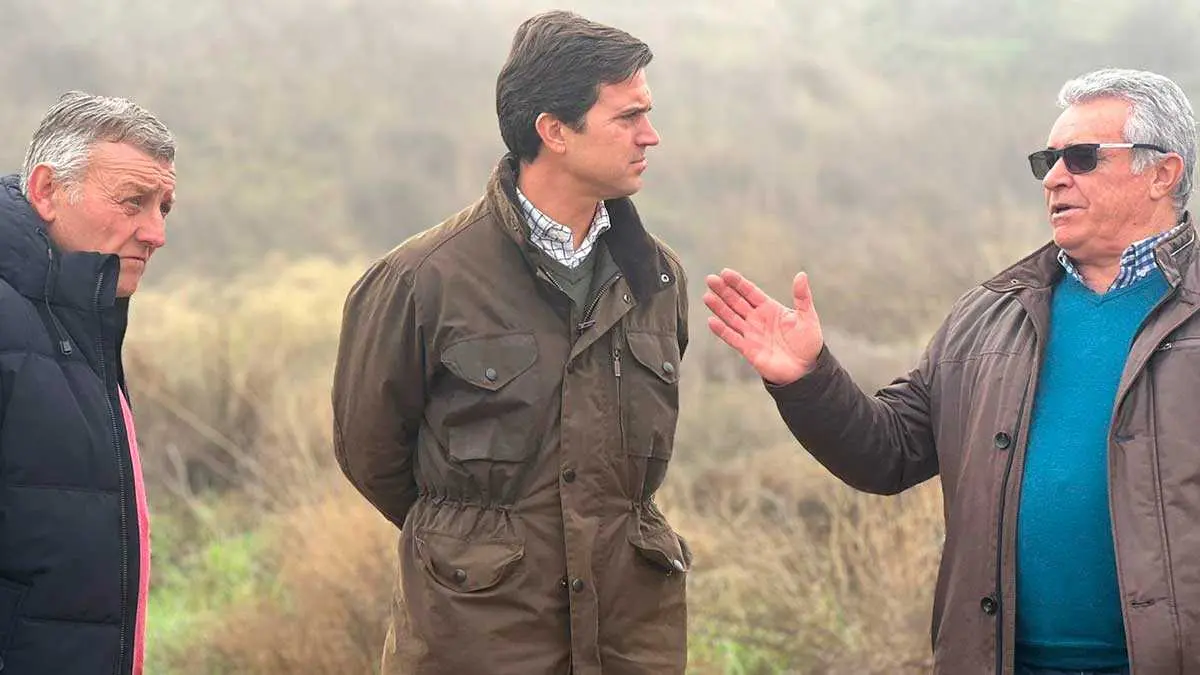 Ram&oacute;n Celma este lunes en Campo de Borja. Foto: PP Arag&oacute;n