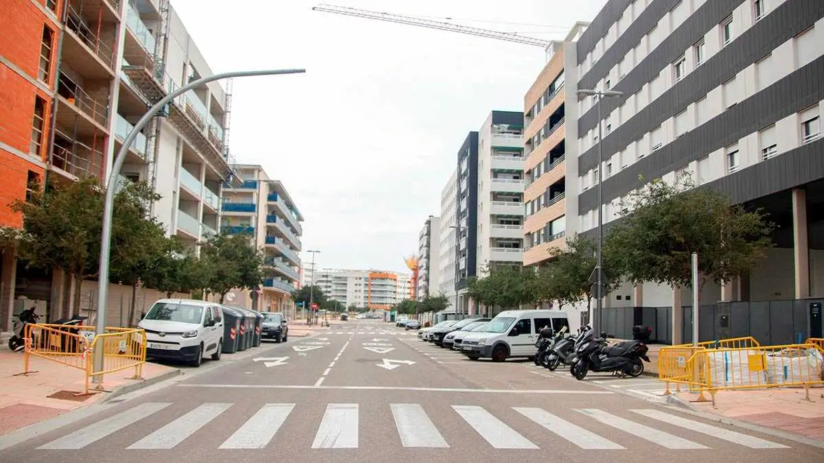 Distrito Sur en Zaragoza. Imagen de archivo
