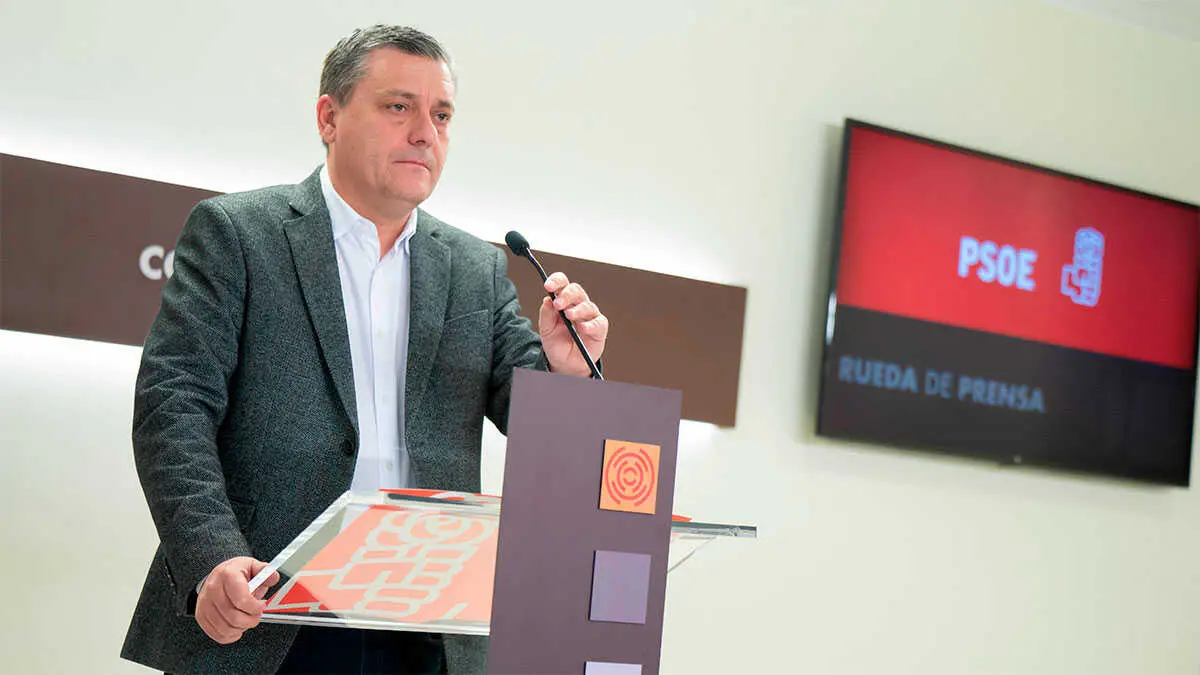 El portavoz del PSOE, Fernando Sab&eacute;s. Foto: PSOE